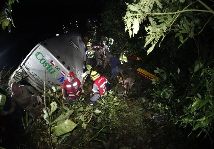 detienen, Brasil, conductor, bus, drogado, causó, 41 muertos