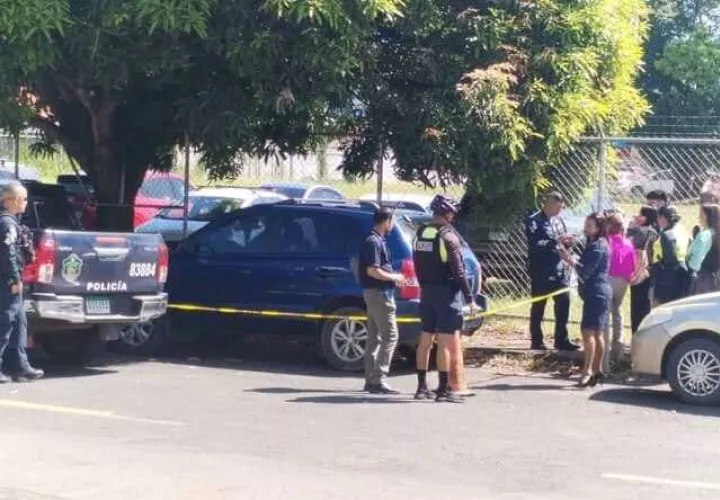 Escena del suceso ocurrido esta mañana.   (Foto: La Voz de Veraguas)