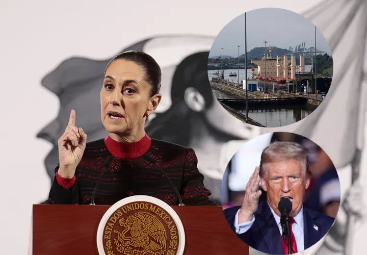 Claudia Sheinbaum, apoyo, Panamá, Canal de Panamá, amenaza, Donald Trump