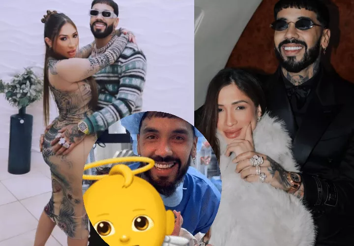 Anuel, nacimiento, hija, Emmaluna, Laury Saavedra, relación, pareja
