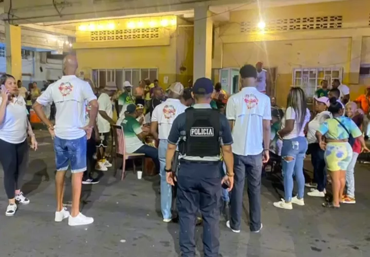 Comparsas en acción.