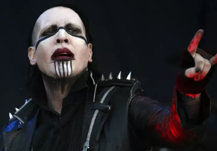 El cantante estadounidense Marilyn Manson. Foto: EFE