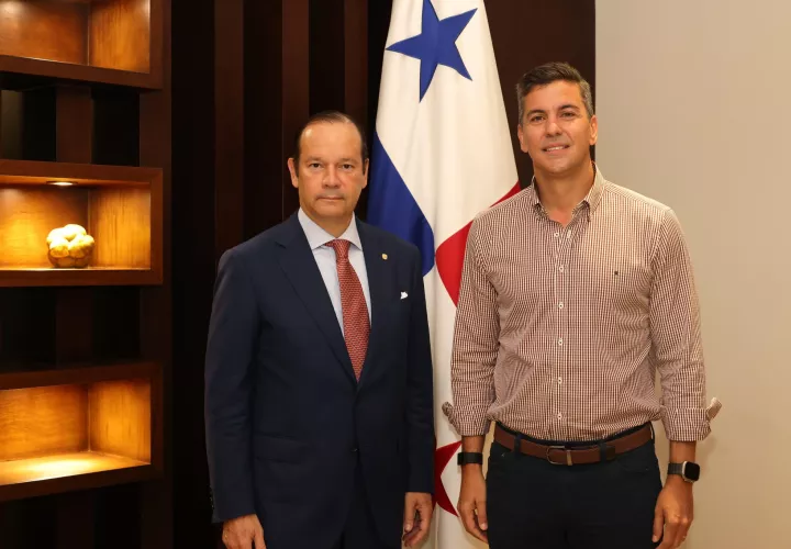 presidente de Paraguay, Santiago Peña, Panamá, reunión, José Raúl Mulino