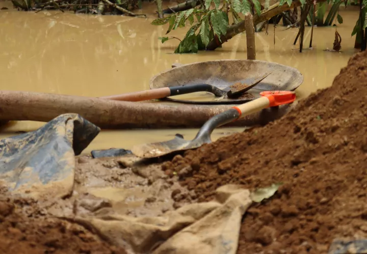 Herramientas y equipos para la actividad ilícita.