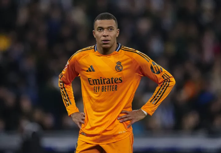 Kylian Mbappé no pudo aumentar su número de goles./ Foto: EFE