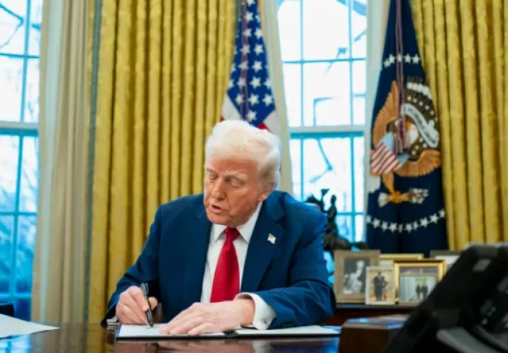 El presidente de Estados Unidos, Donald Trump. Foto: EFE