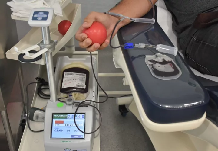 Cuando una persona dona una pinta de sangre, se pueden salvar hasta tres vidas. Foto: Cortesía