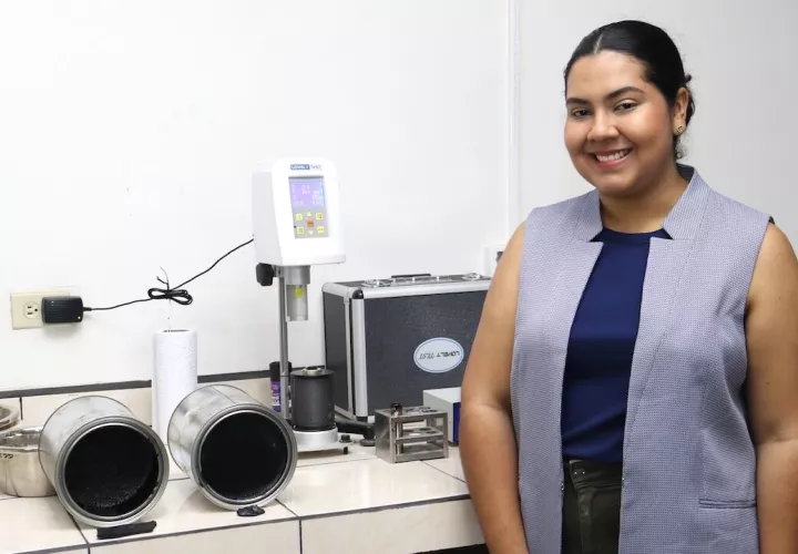  Valeria Guerra, estudiante de la licenciatura en Ingeniería Civil de la UTP. Foto: Cortesía 