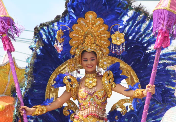 Una de las bellas reinas que presidirá esta fiesta en Panamá Oeste.