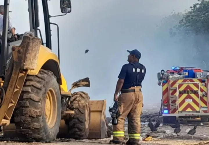 25 incendios de masas vegetales han atendidos los bomberos. Foto: Instagram