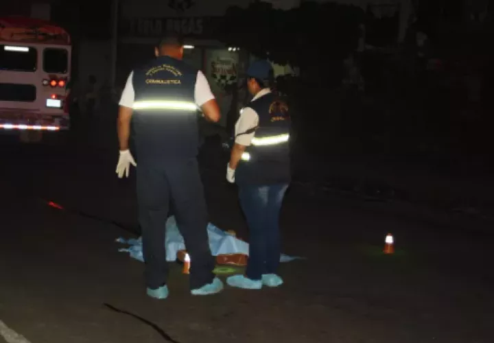 Víctima por hecho de tránsito en Darién. Foto: Ilustrativa