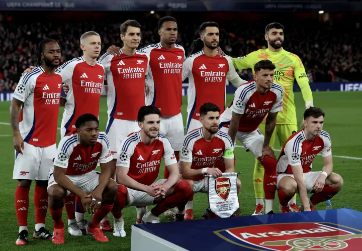 El conjunto del Arsenal. /Foto: EFE