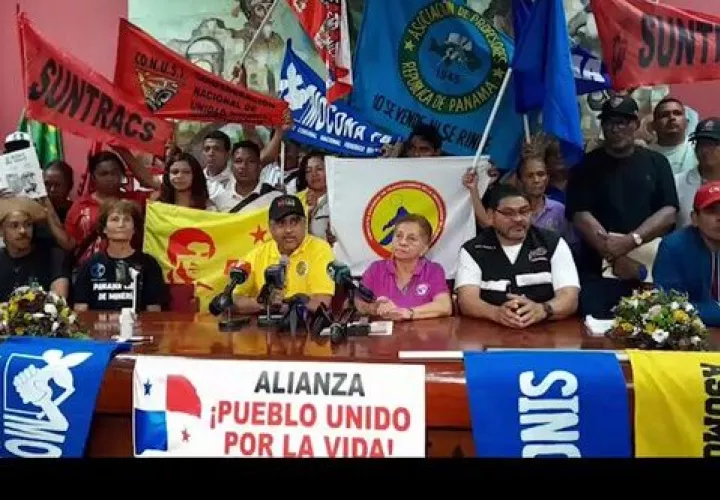 Piden al pueblo que se una a la lucha.