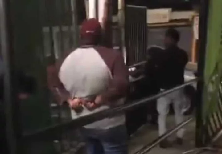 Detención de los estudiantes de la UP.