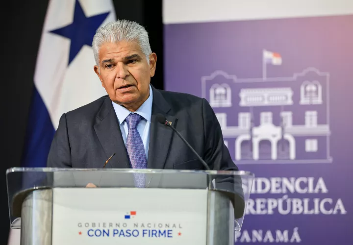 Presidente Mulino en la habitual conferencia de los jueves.