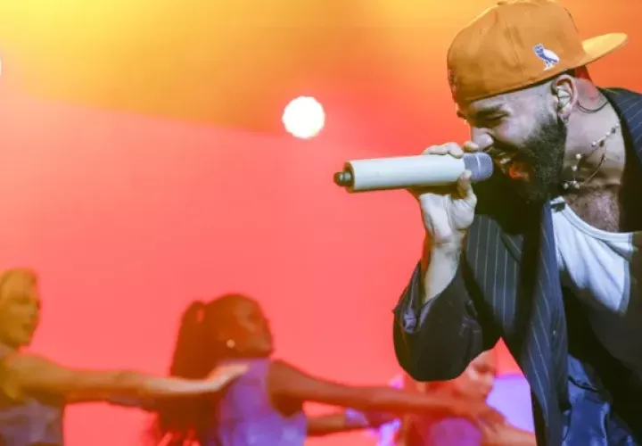 El cantante Manuel Turizo durante una presentación. Foto: EFE