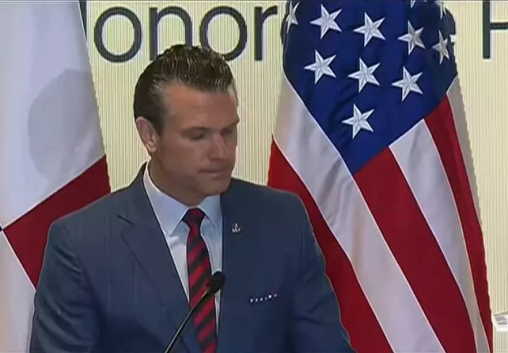 El secretario de Defensa de Estados Unidos, Pete Hegseth.