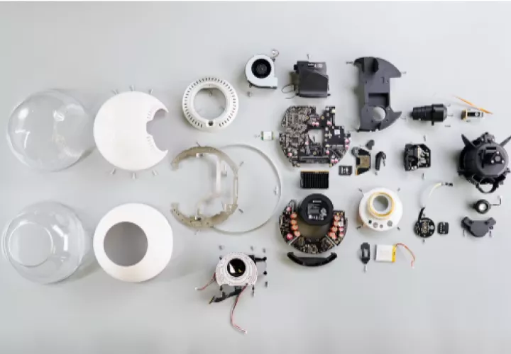 El Orb utiliza tecnología avanzada para tomar fotografías del rostro y los ojos. Foto: Cortesía