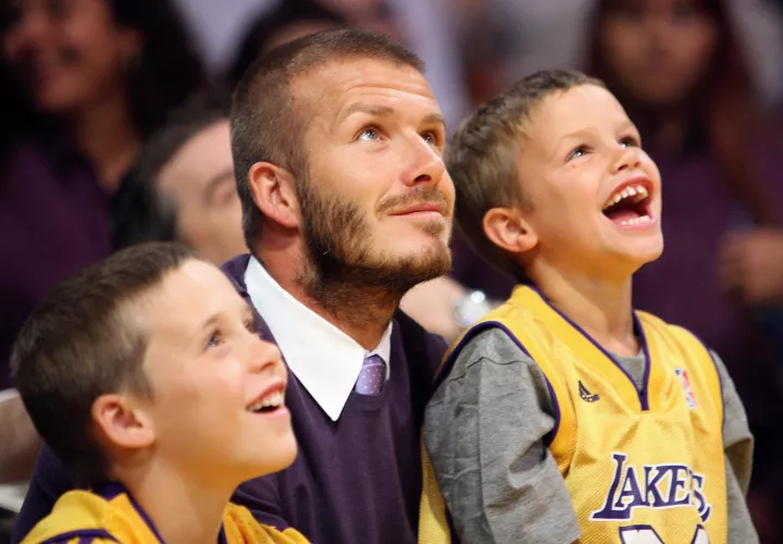 El exfutbolista inglés David Beckham, que cumple 50 años. EFE