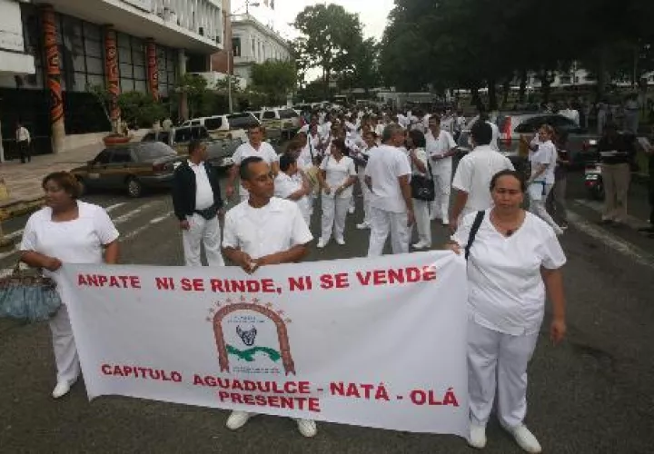 Miembros de ANPATE.         ( Foto, Archivo)