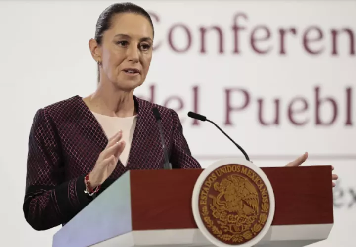 La presidenta de México, Claudia Sheibaum. Foto: EFE