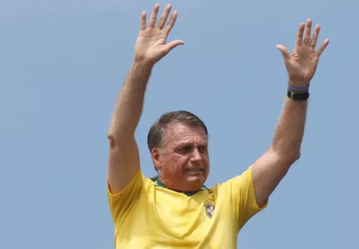 El expresidente de Brasil Jair Bolsonaro. Foto: EFE