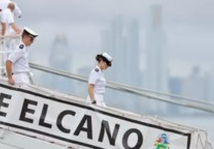 El buque escuela está en Panamá hasta el próximo 6 de mayo.