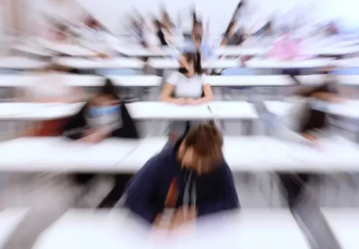 Imagen de archivo de un aula universitaria. Foto: EFE