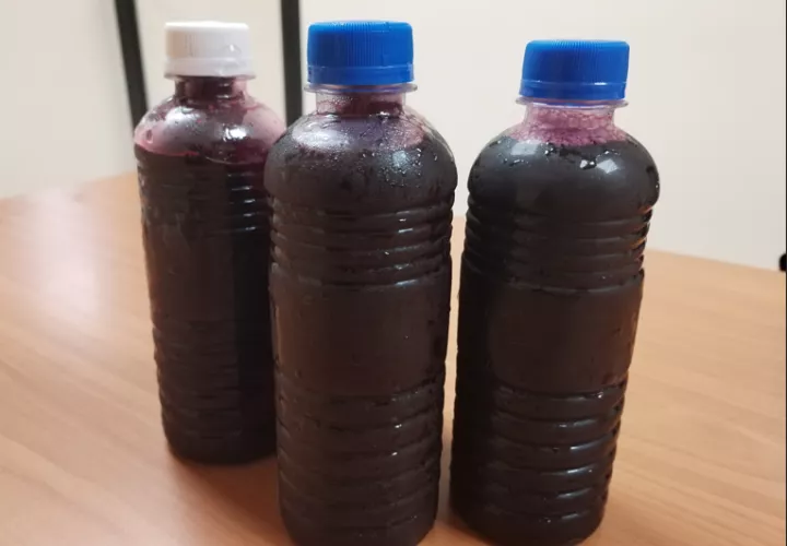 El nombre de 7 Potencias es por los 7 ingredientes que tiene el jugo. Foto: MC