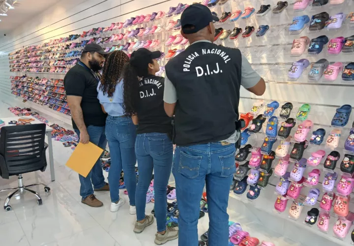 Mercancías decomisadas.