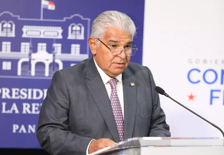 Presidente Mulino durante conferencia de los jueves.