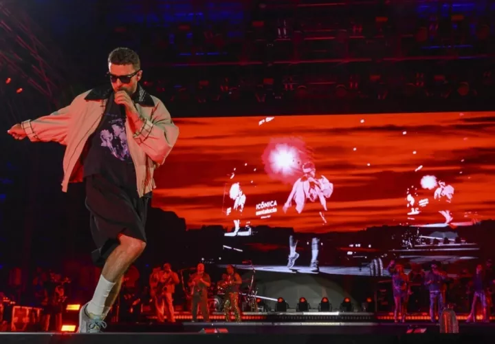 El artista Justin Timberlake. Foto: EFE 
