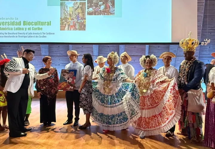 Panamá presentó, en la Semana de América Latina y el Caribe, una muestra representativa de sus culturas originarias, afrodescendientes y mestizas. Foto: Cortesía