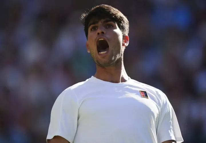 Tenista español Carlos Alcaraz.