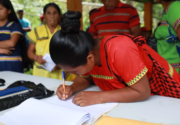 Beneficiaros del programas sociales.