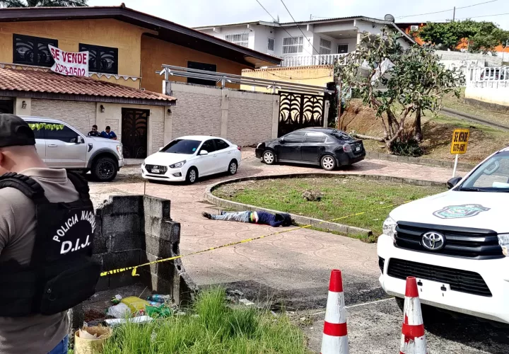 Comunidad donde ocurrió el hecho de sangre.
