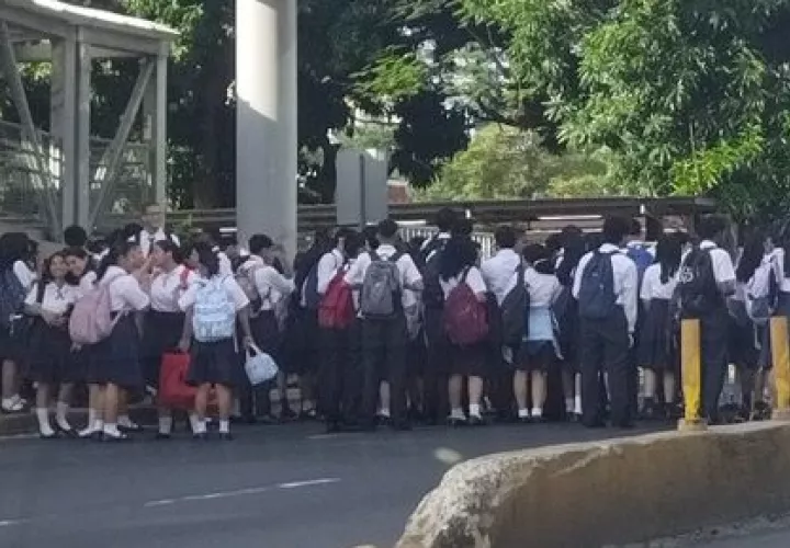 Protesta estudiantil.