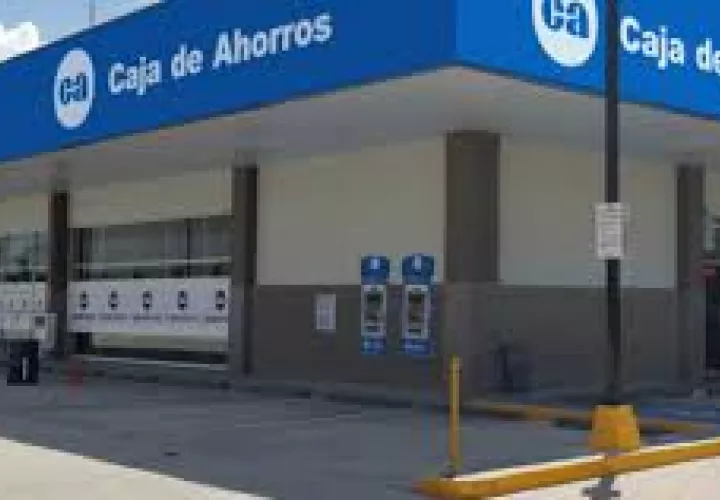 Sucursal de la Caja de Ahorros.