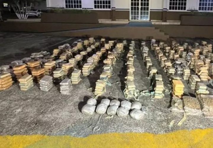 En total fueron 685 paquetes de droga.