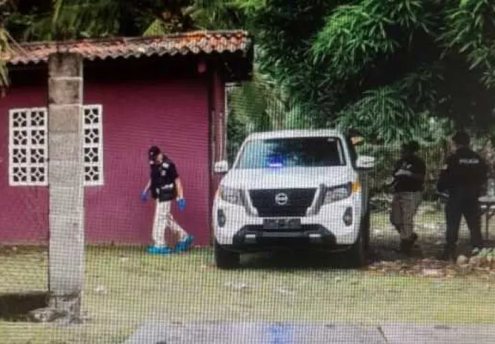 Residencia donde ocurrió el hecho de sangre.