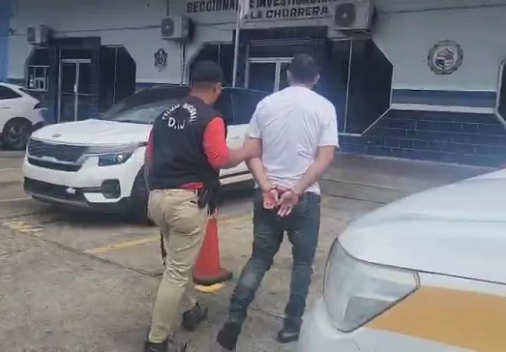El condenado fue aprendido en La Chorrera. Foto: Eric Montenegro