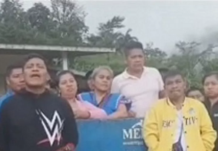 Las autoridades no han podido llegar al área. Captura de video / redes sociales