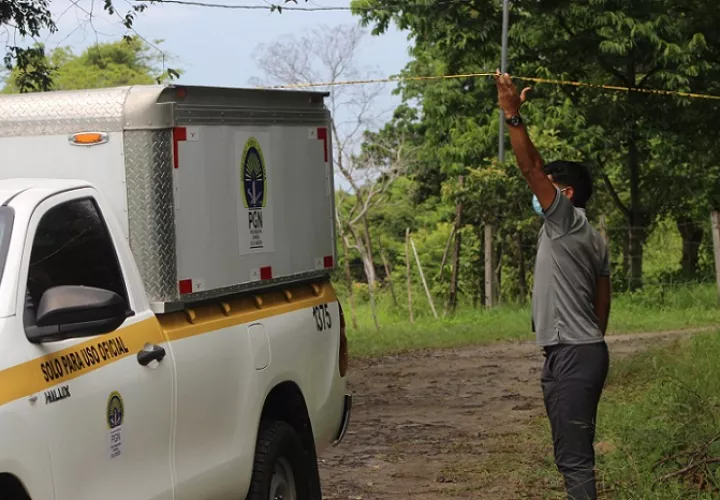 Vista del área próxima al punto donde se ubicó el cuerpo. Foto: Eric Montenegro