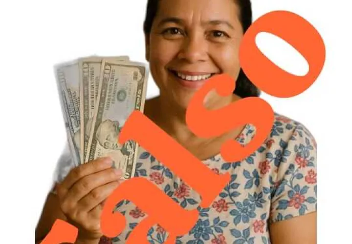 Falso bono para mujeres.