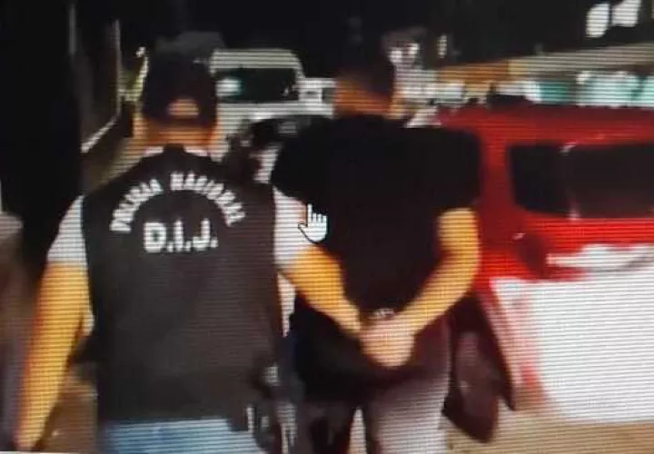 Arresto del sospechoso.