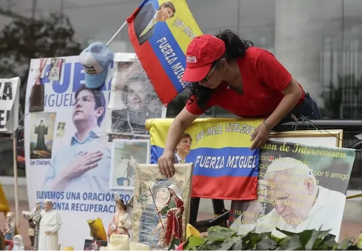 Seis personas privadas de la libertad el atentado. Foto: EFE 
