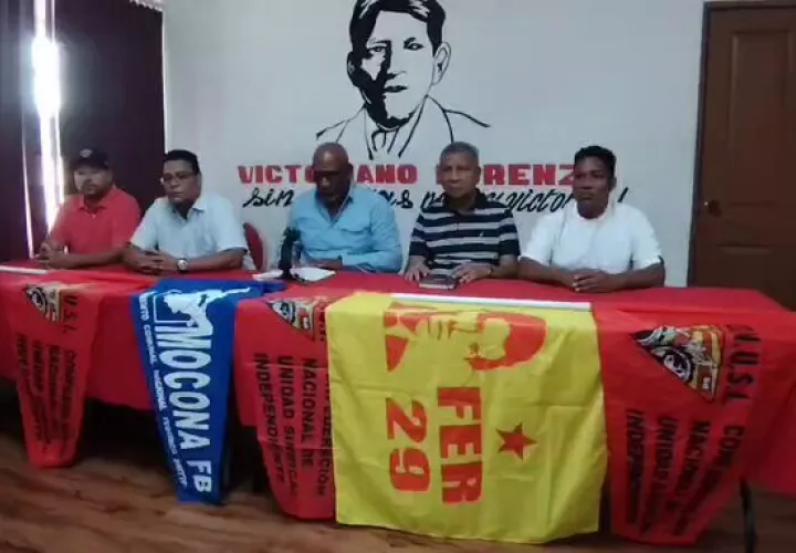 Organizaciones sindicales levantan su voz.