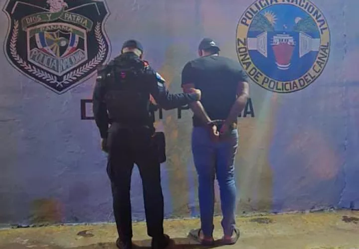 Esta persona fue ubicada en la calle principal del sector. Foto: Cortesía