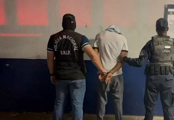 El sospechoso será puesto a órdenes de las autoridades judiciales. Foto: Diómedes Sánchez