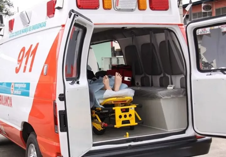 Una de las víctimas falleció dentro de la ambulancia que lo trasladaba al hospital.  /  Foto: Archivo